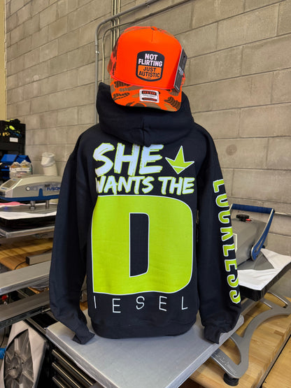Ella Quiere la Sudadera Diesel