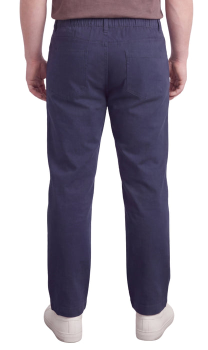 Vaqueros ligeros informales de hombre con cintura elástica – Pantalones vaqueros y de sarga de corte fácil