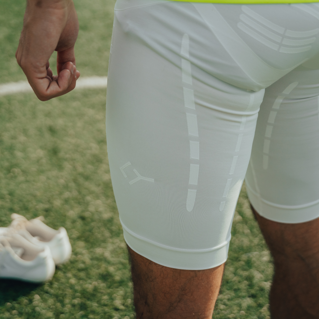 Black and White ACTIVATOR Shorts For Comfort And Recovery