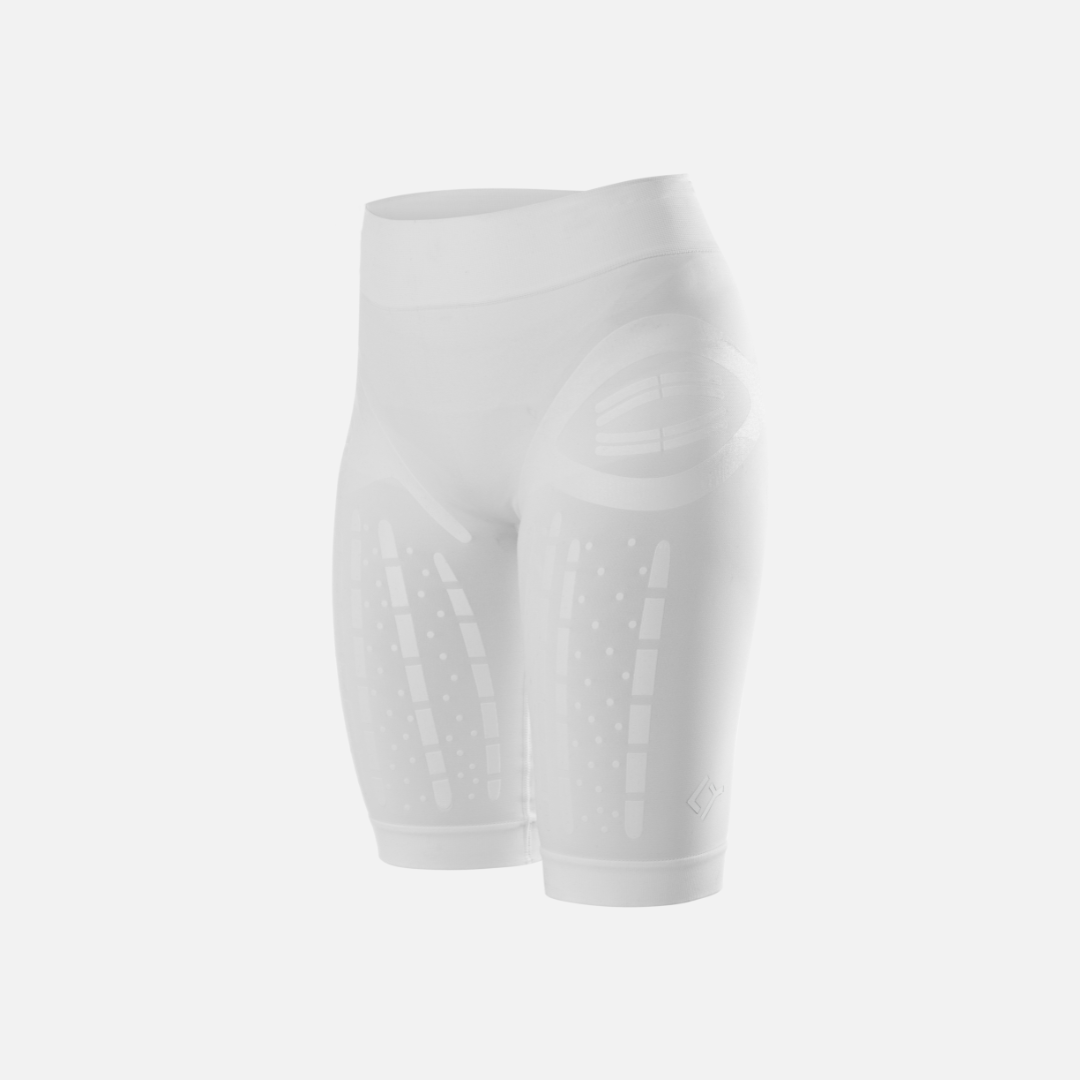 Black and White ACTIVATOR Shorts For Comfort And Recovery