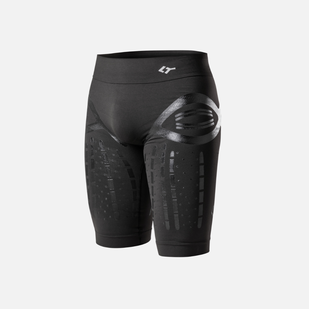 Black and White ACTIVATOR Shorts For Comfort And Recovery