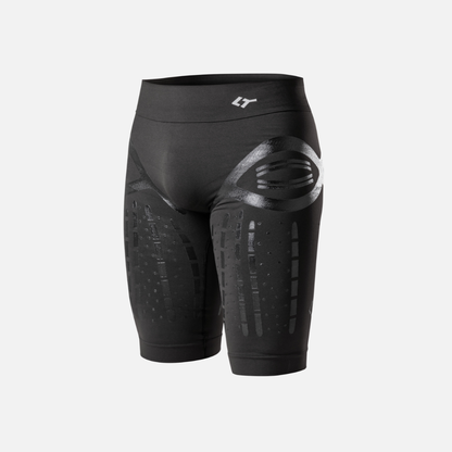 Shorts ACTIVATOR en blanco y negro para mayor comodidad y recuperación