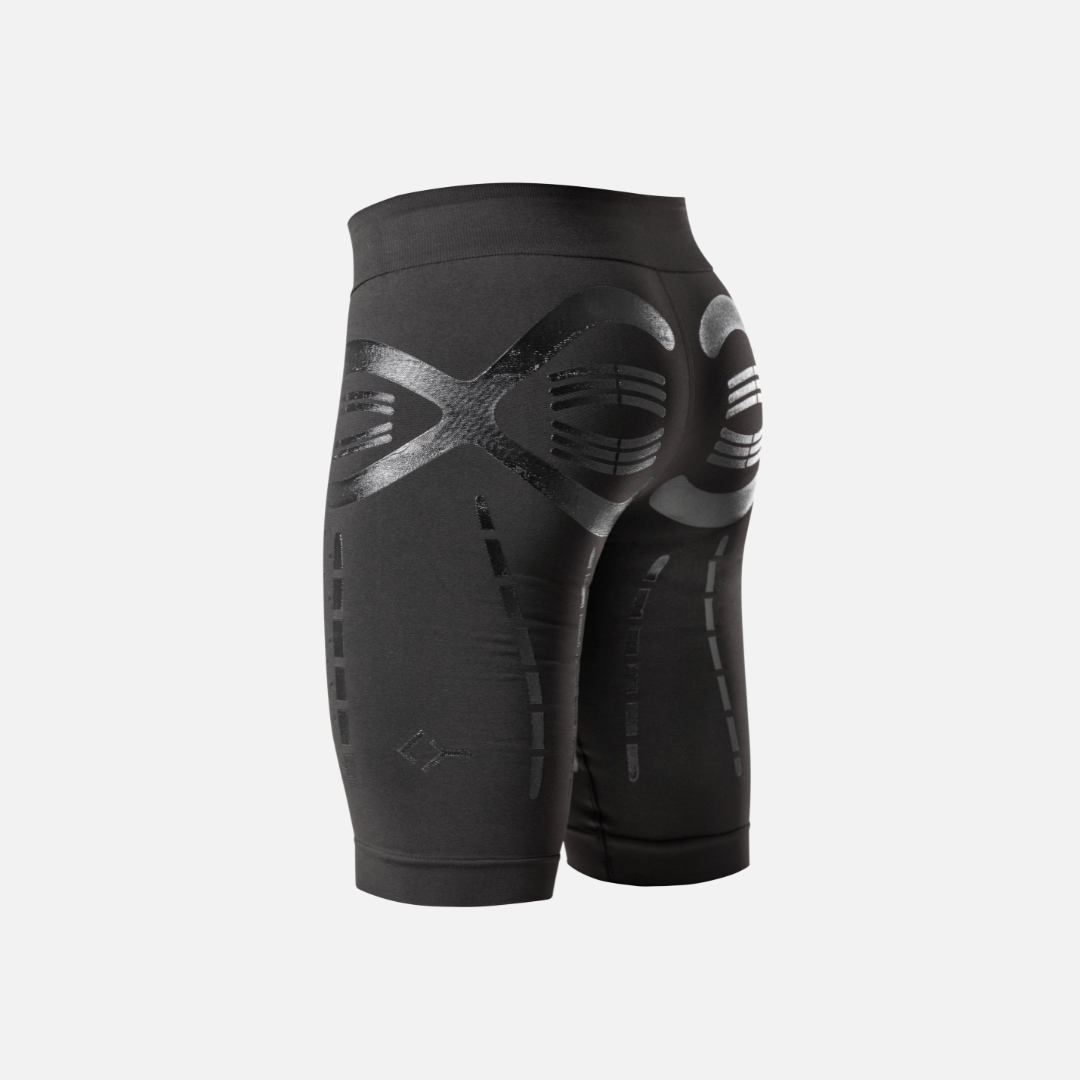 Black and White ACTIVATOR Shorts For Comfort And Recovery