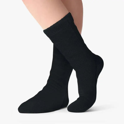 Calcetines de forro polar ultrasuave Polar Feet - Negros
