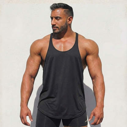 Camiseta sin mangas tipo Stringer