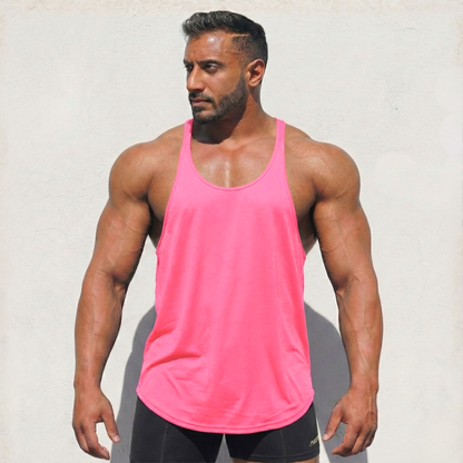Camiseta sin mangas tipo Stringer