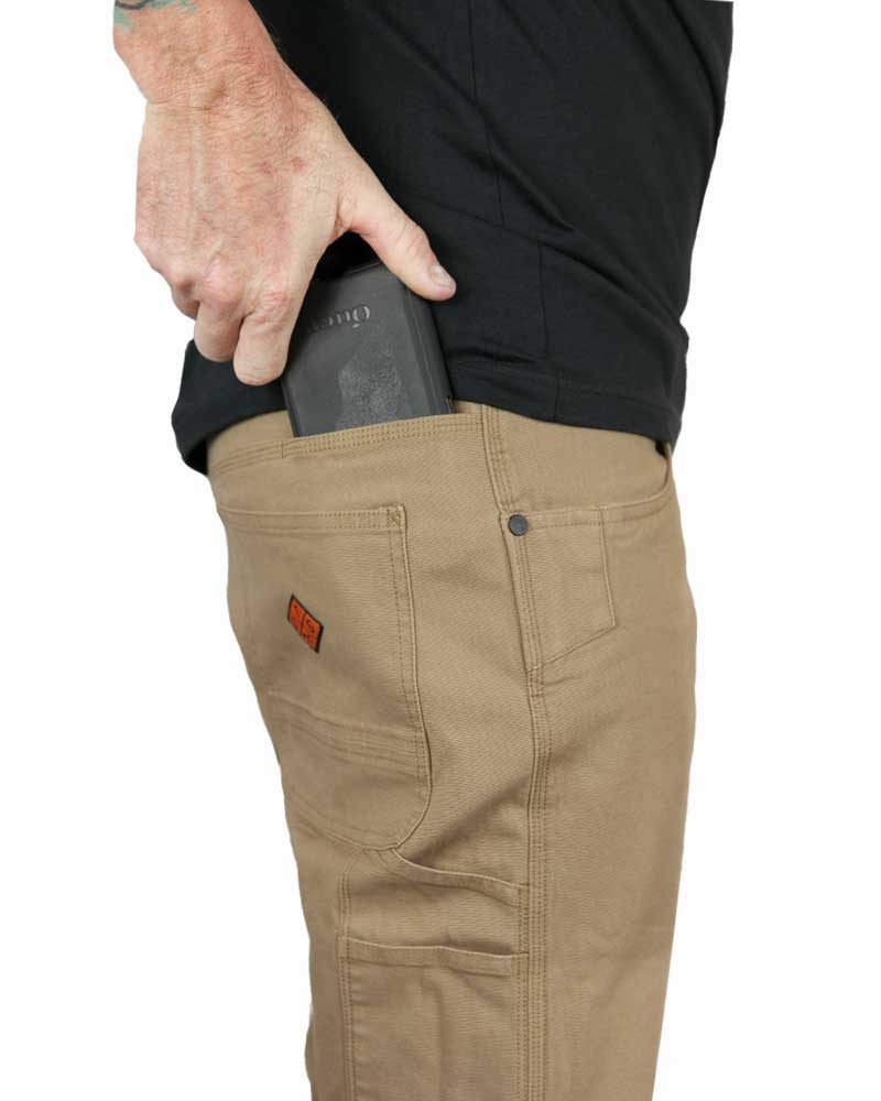 Pantalones de corte ajustado Trailblazer - Coyote