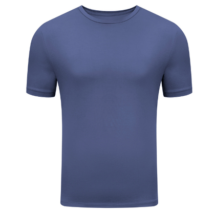 ¡NUEVO! Camiseta de cuello redondo de rayón de bambú para hombre
