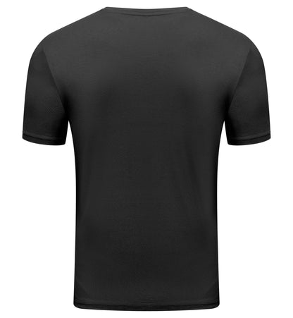 ¡NUEVO! Camiseta de cuello redondo de rayón de bambú para hombre