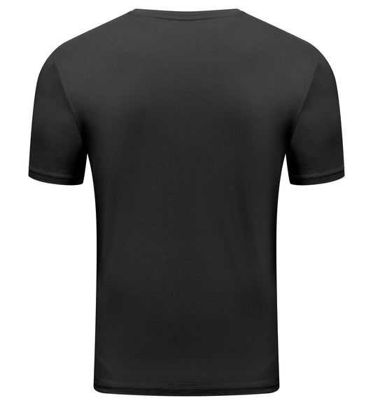 ¡NUEVO! Camiseta de cuello redondo de rayón de bambú para hombre