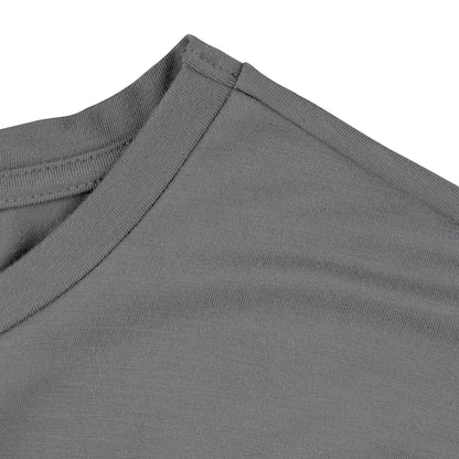 ¡NUEVO! Camiseta de cuello redondo de rayón de bambú para hombre