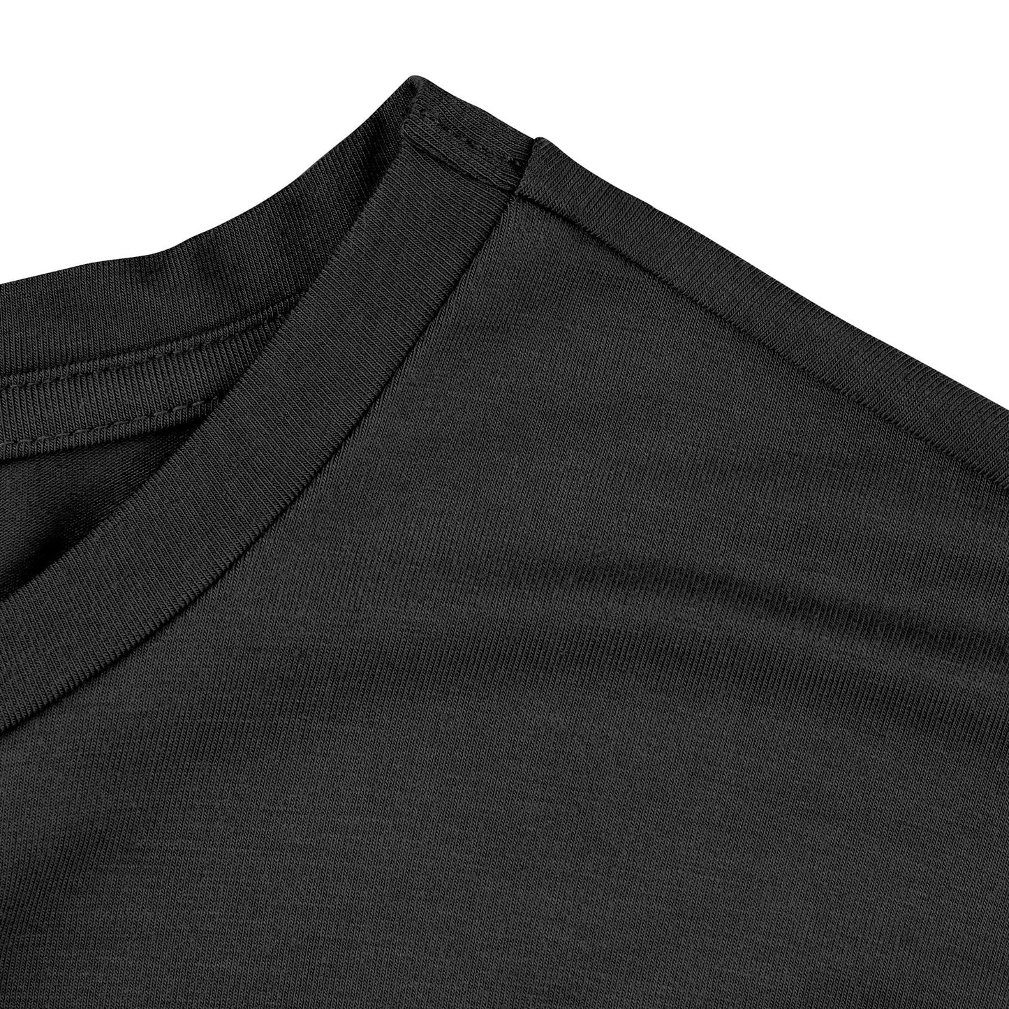 ¡NUEVO! Camiseta de cuello redondo de rayón de bambú para hombre