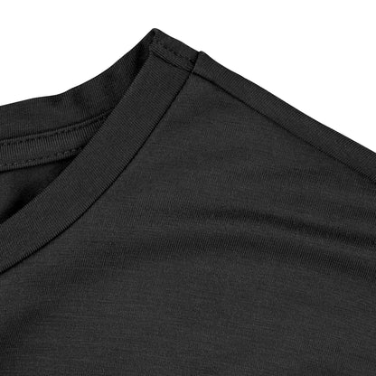 ¡NUEVO! Camiseta de cuello redondo de rayón de bambú para hombre