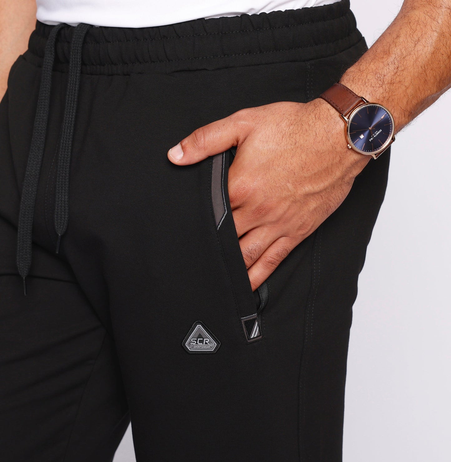 Pantalón de chándal deportivo de gran comodidad para todo el día - Recto (Talla alta)