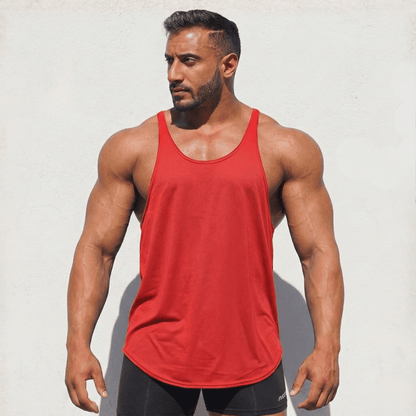 Camiseta sin mangas tipo Stringer