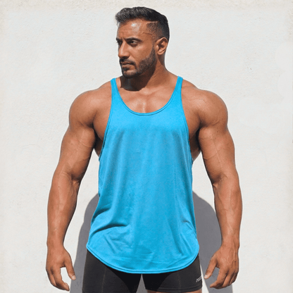 Camiseta sin mangas tipo Stringer