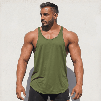 Camiseta sin mangas tipo Stringer