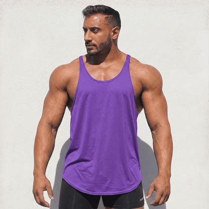 Camiseta sin mangas tipo Stringer
