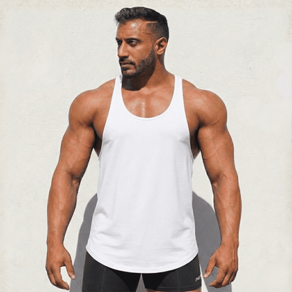 Camiseta sin mangas tipo Stringer