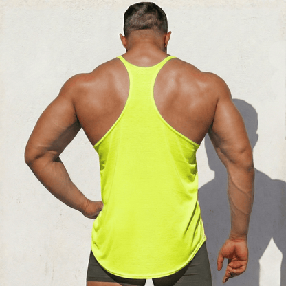 Camiseta sin mangas tipo Stringer