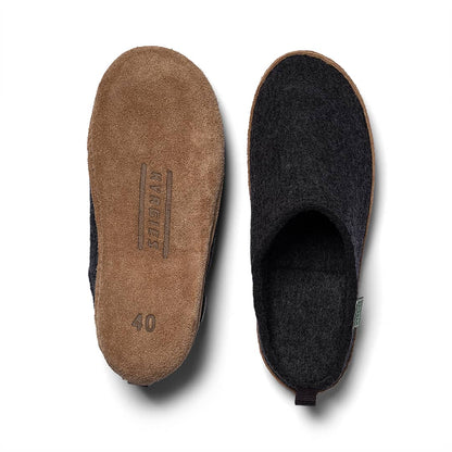 Kyrgies Pantuflas Cómodas de Lana para Interiores