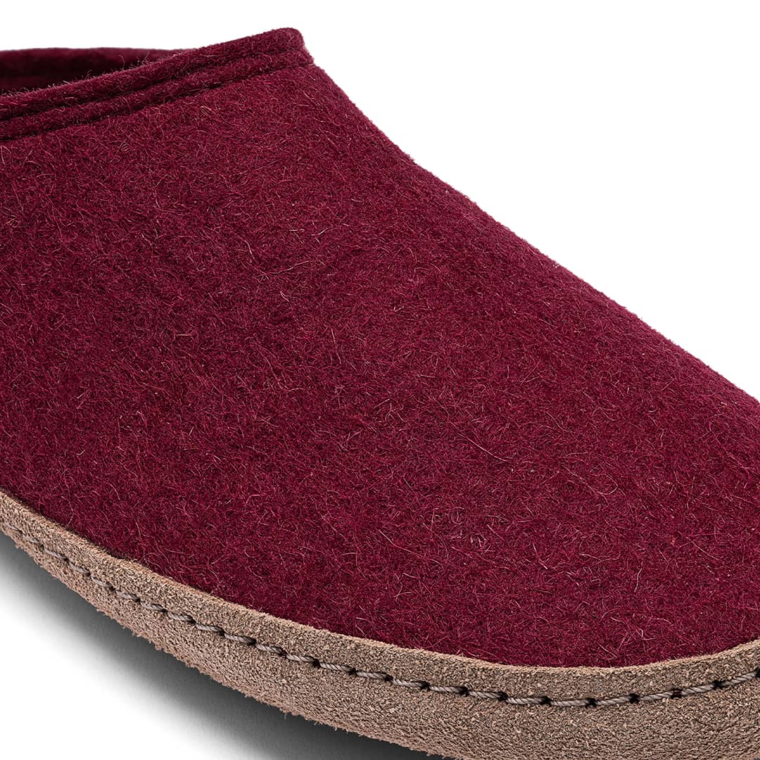 Kyrgies Pantuflas Cómodas de Lana para Interiores