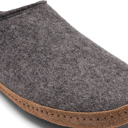 Kyrgies Pantuflas Cómodas de Lana para Interiores