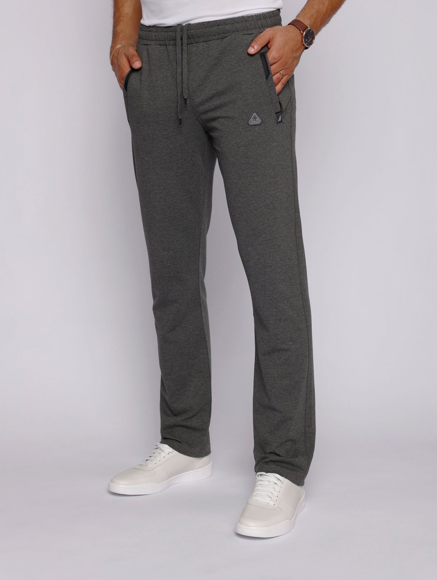 Pantalón de chándal deportivo de gran comodidad para todo el día - Recto (Talla alta)