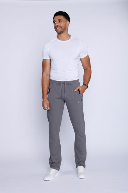 Pantalón de chándal deportivo de gran comodidad para todo el día - Recto (Talla alta)