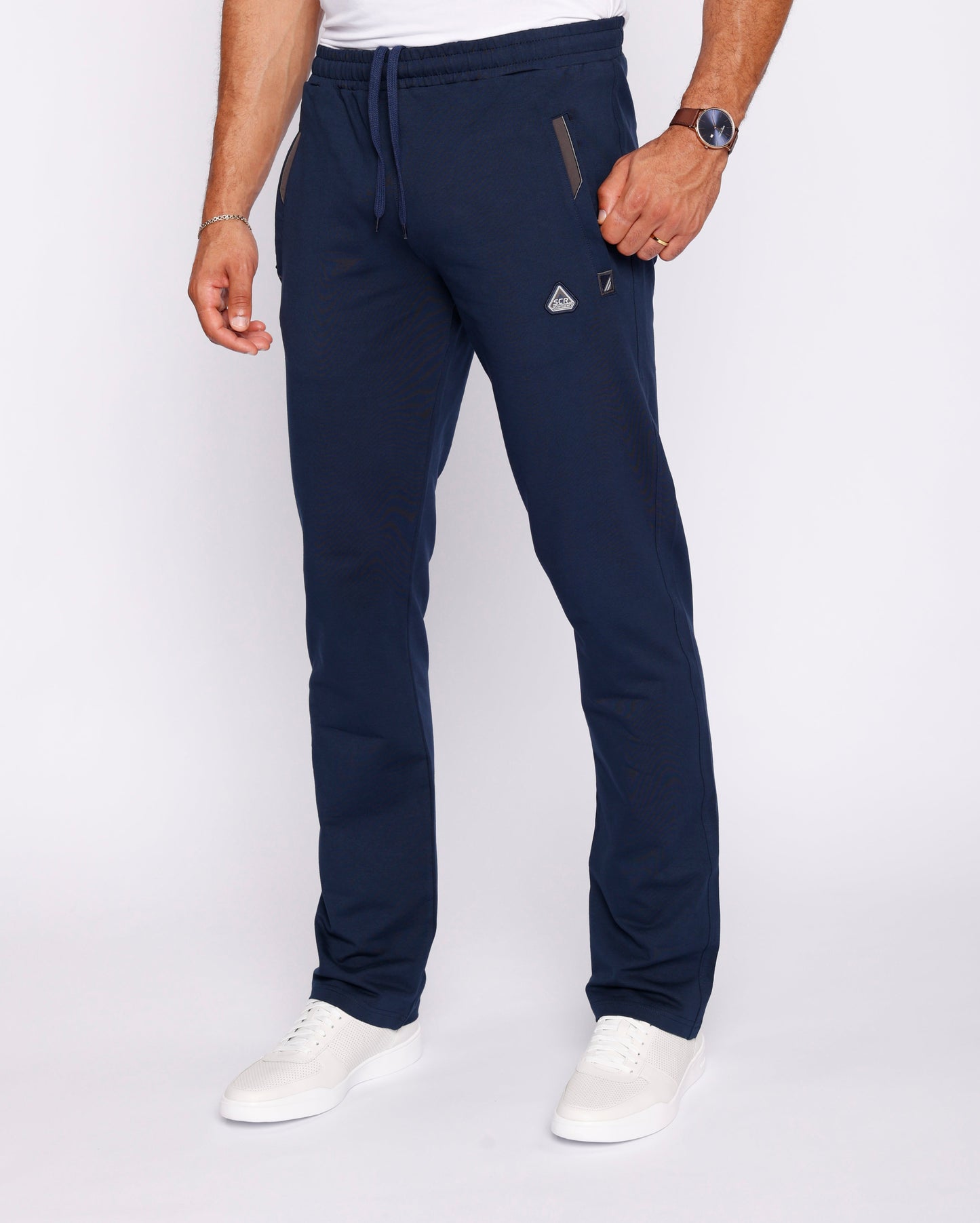 Pantalón de chándal deportivo de gran comodidad para todo el día - Recto (Talla alta)