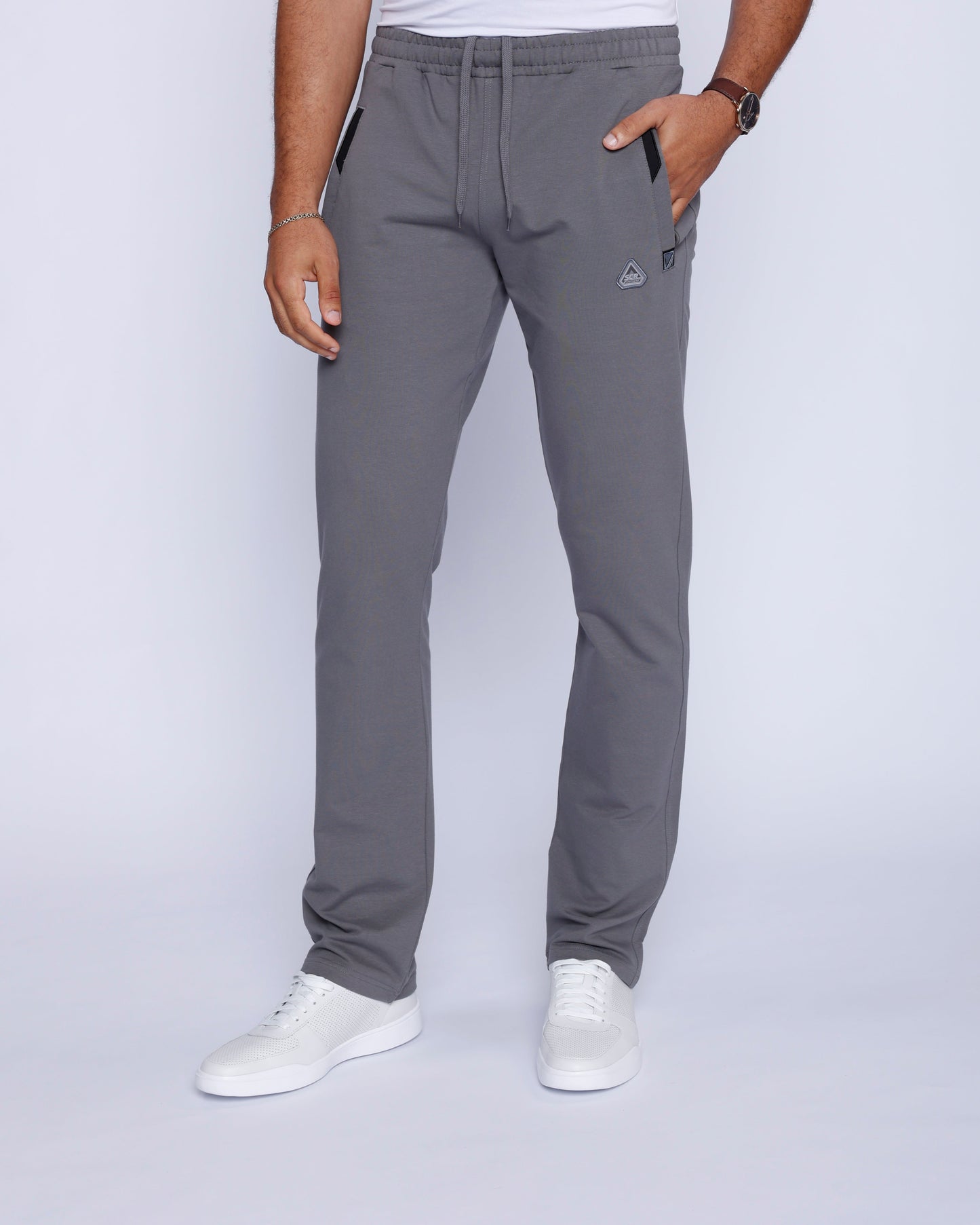 Pantalón de chándal deportivo de gran comodidad para todo el día - Recto (Talla alta)