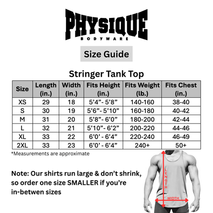 Camiseta sin mangas tipo Stringer