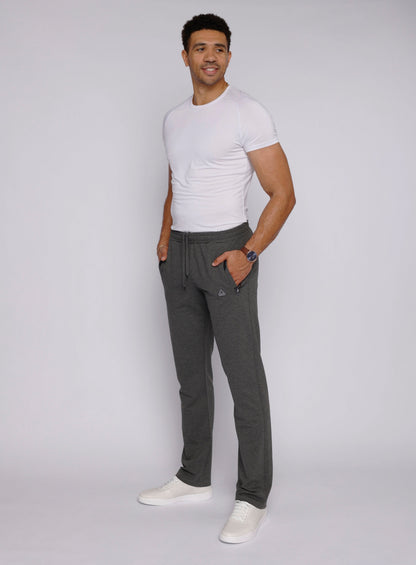 Pantalón de chándal deportivo de gran comodidad para todo el día - Recto (Talla alta)