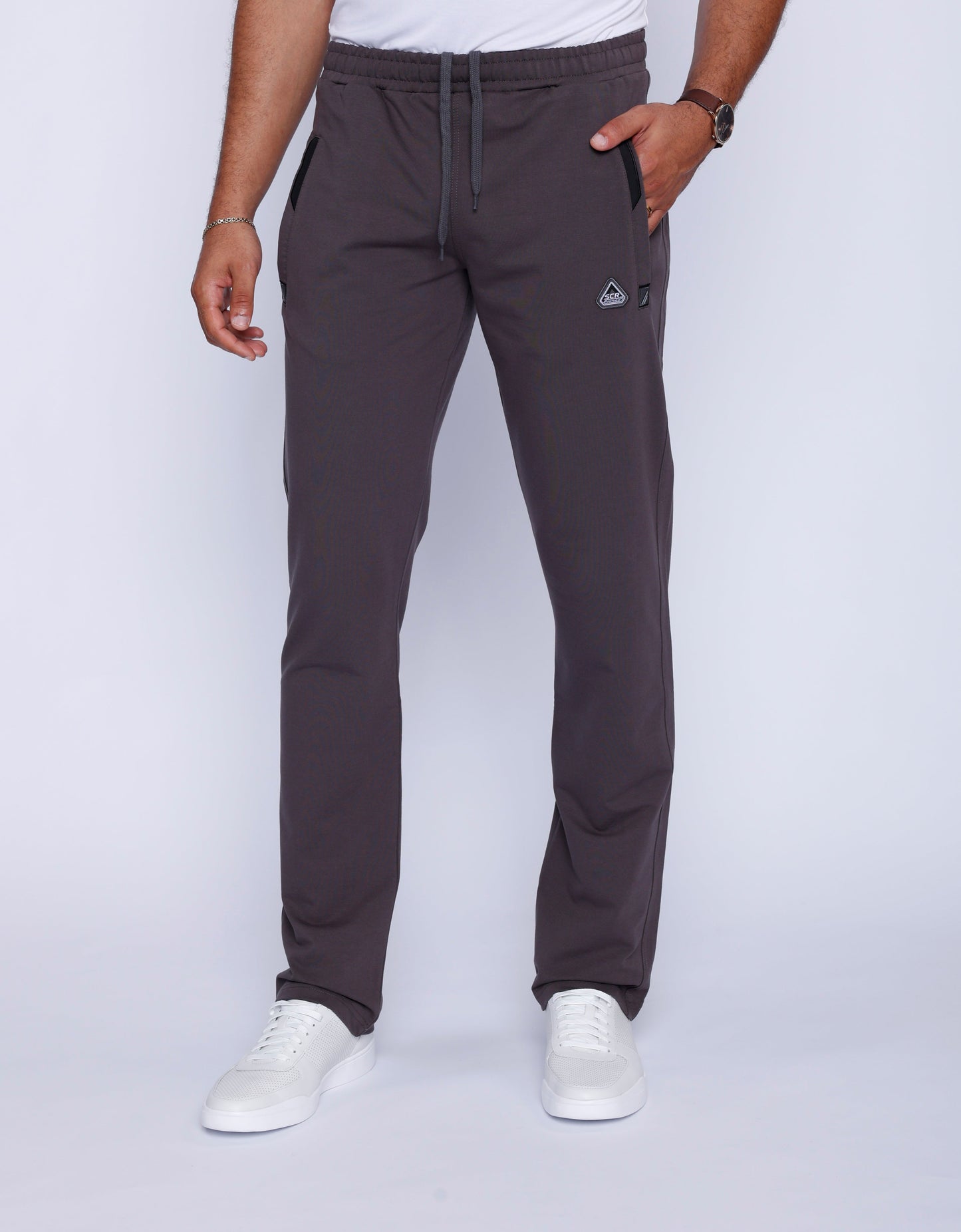 Pantalón de chándal deportivo de gran comodidad para todo el día - Recto (Talla alta)