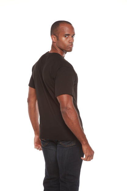 La camiseta de manga corta original para hombre de bambú de viscosa/algodón orgánico - Corte clásico