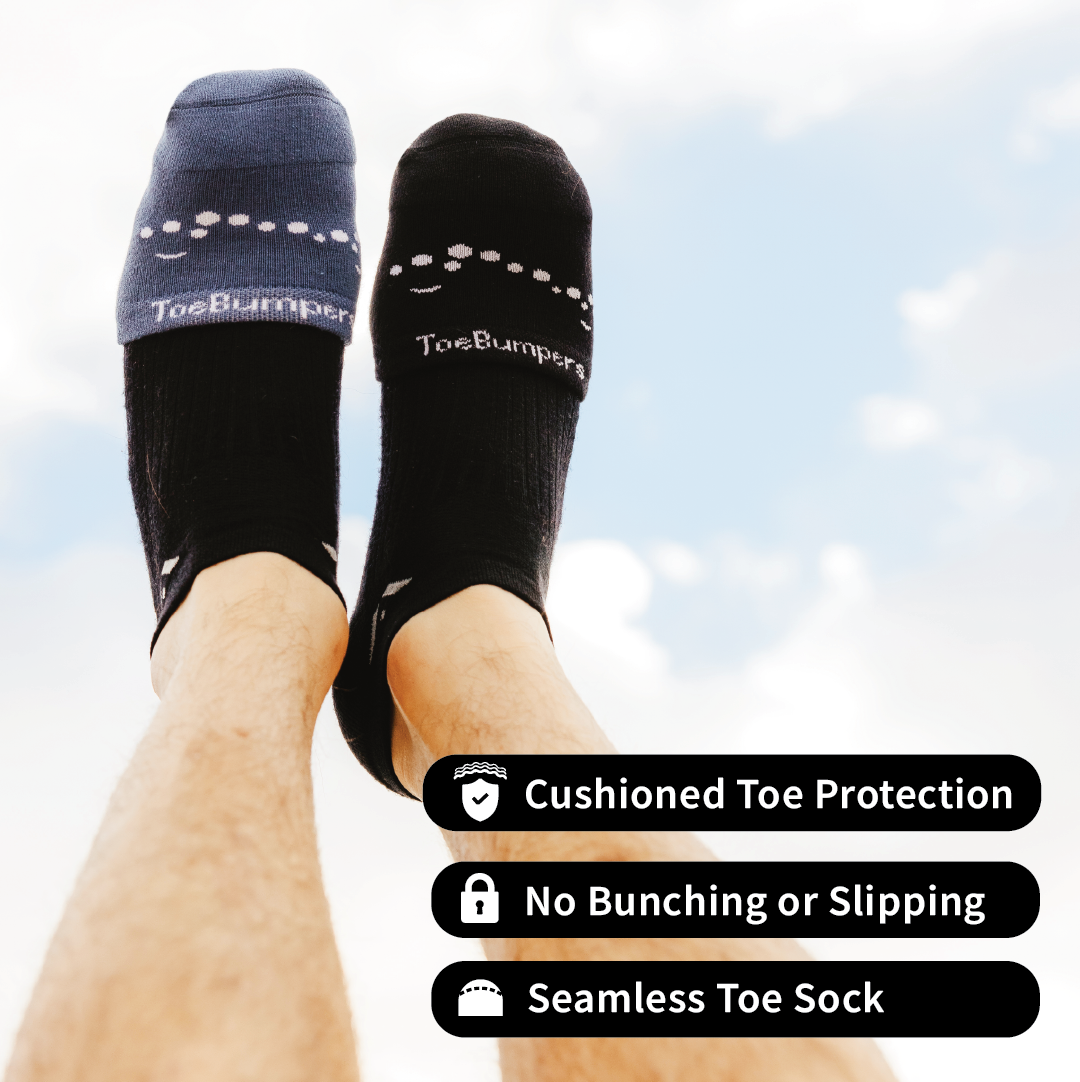 Men's Cushioned Toe-Protection Socks (2)
