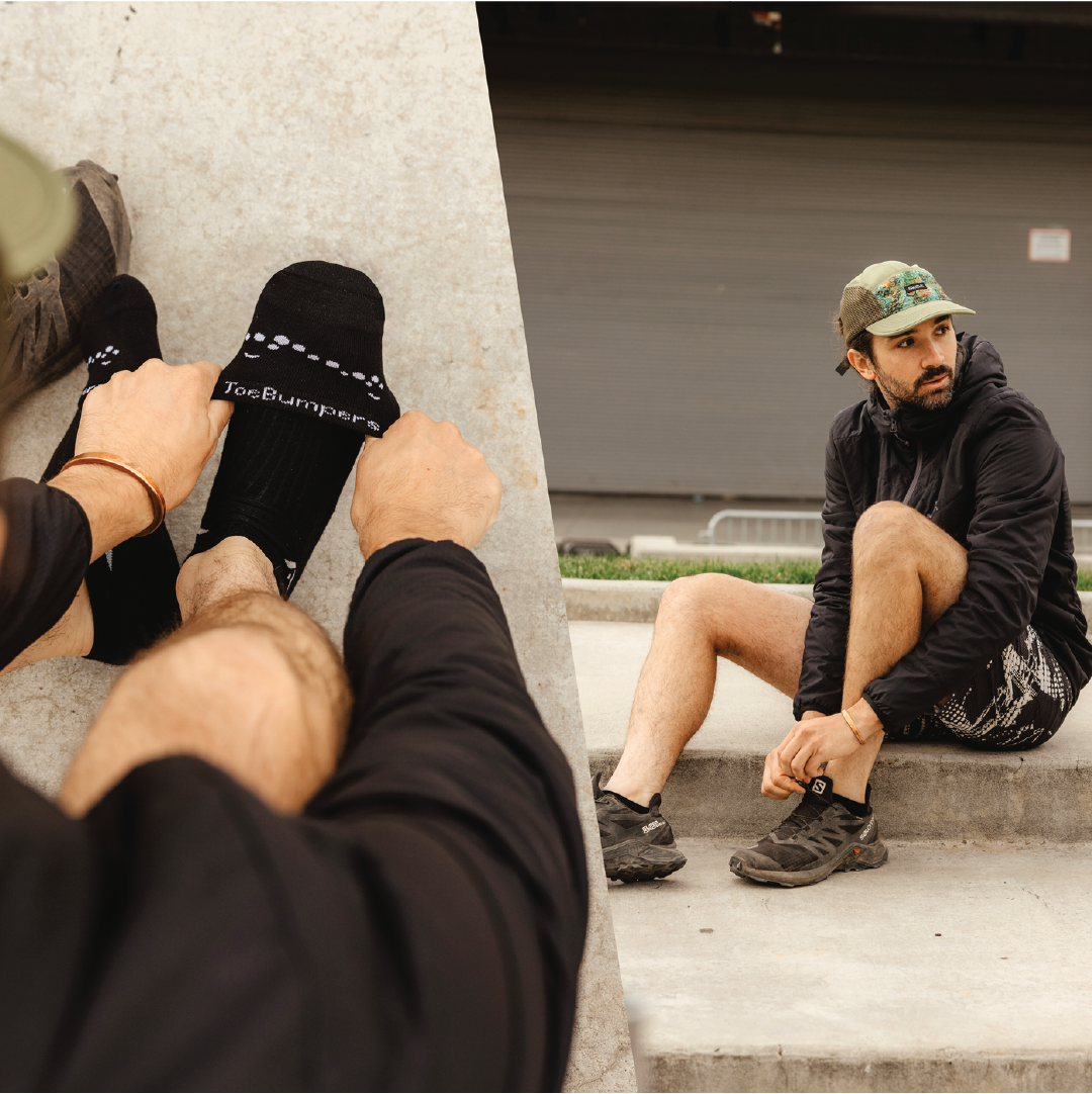 Men's Cushioned Toe-Protection Socks (2)