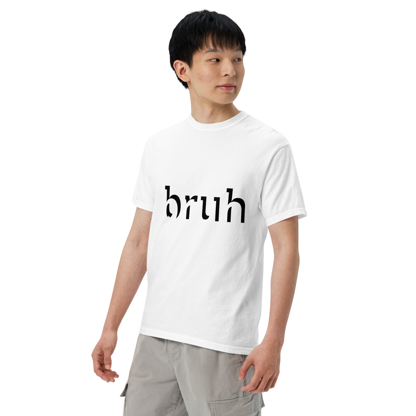 "Bruh" - Unisex Cotton garment-dyed t-shirt